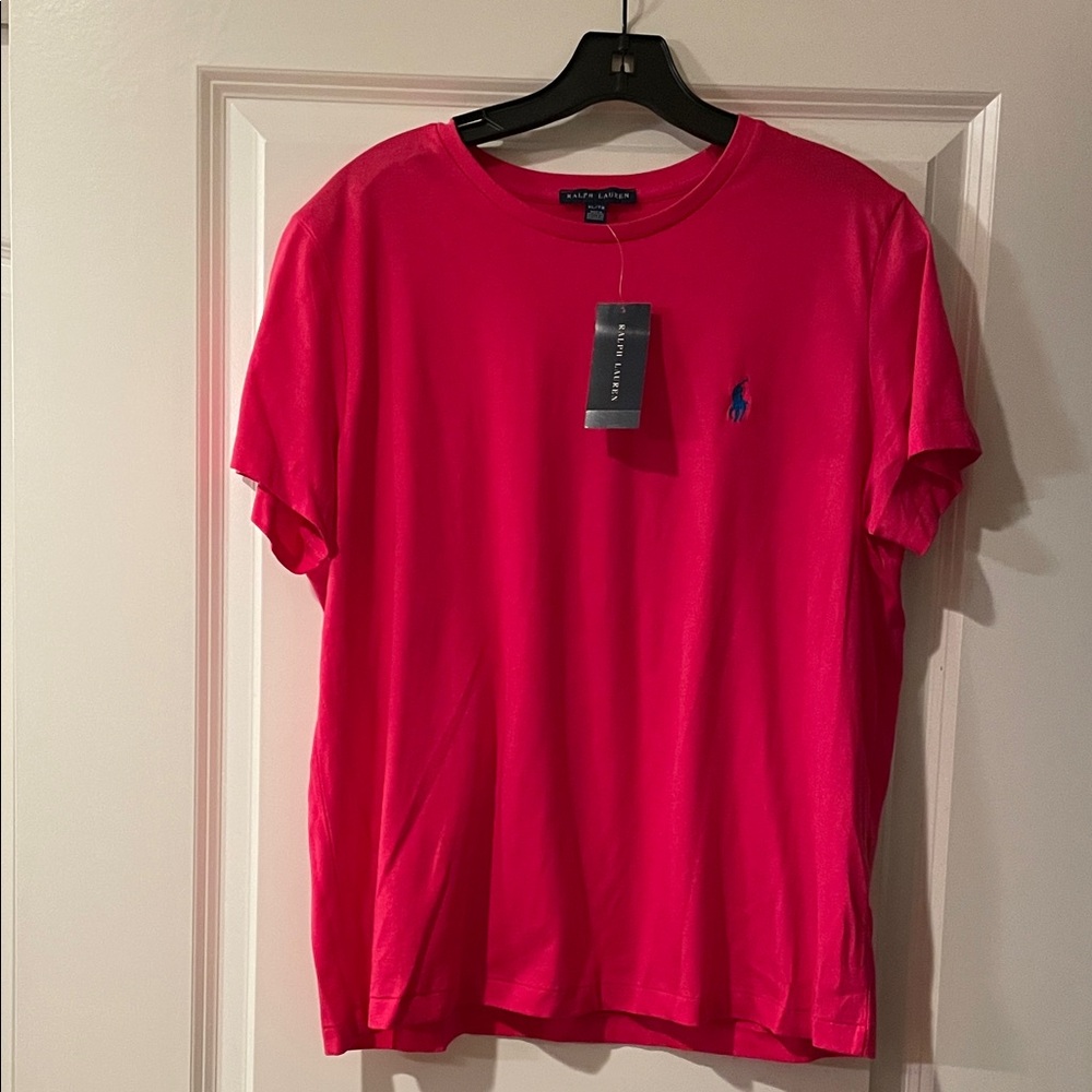 Ralph Lauren women’s Bright Red Short Sleeve Tee